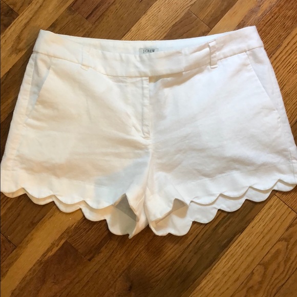 J. Crew Pants - Like new j crew scallop shorts